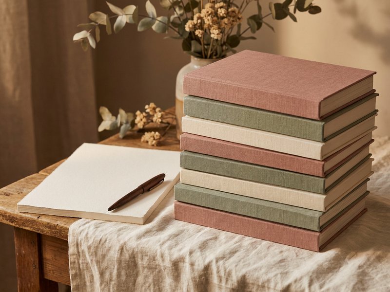 adhd fear of failure — a tall stack of books beside one blank sheet of paper, lacedopamine.com