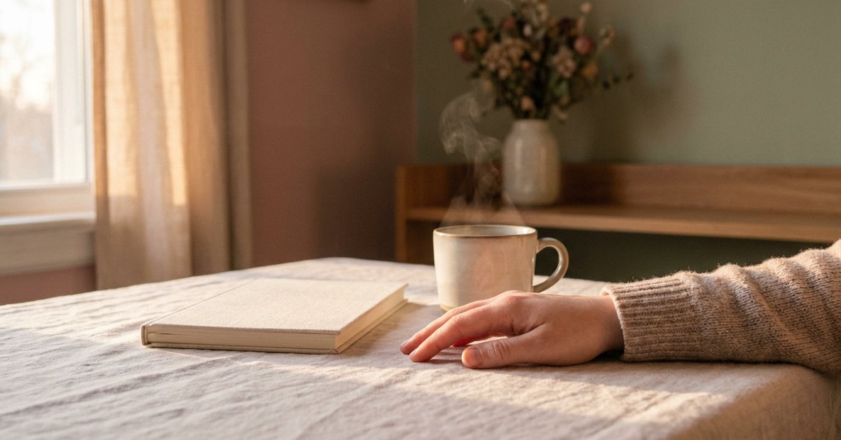 adhd paralysis — gentle illustration for late diagnosed ADHD women, lacedopamine.com