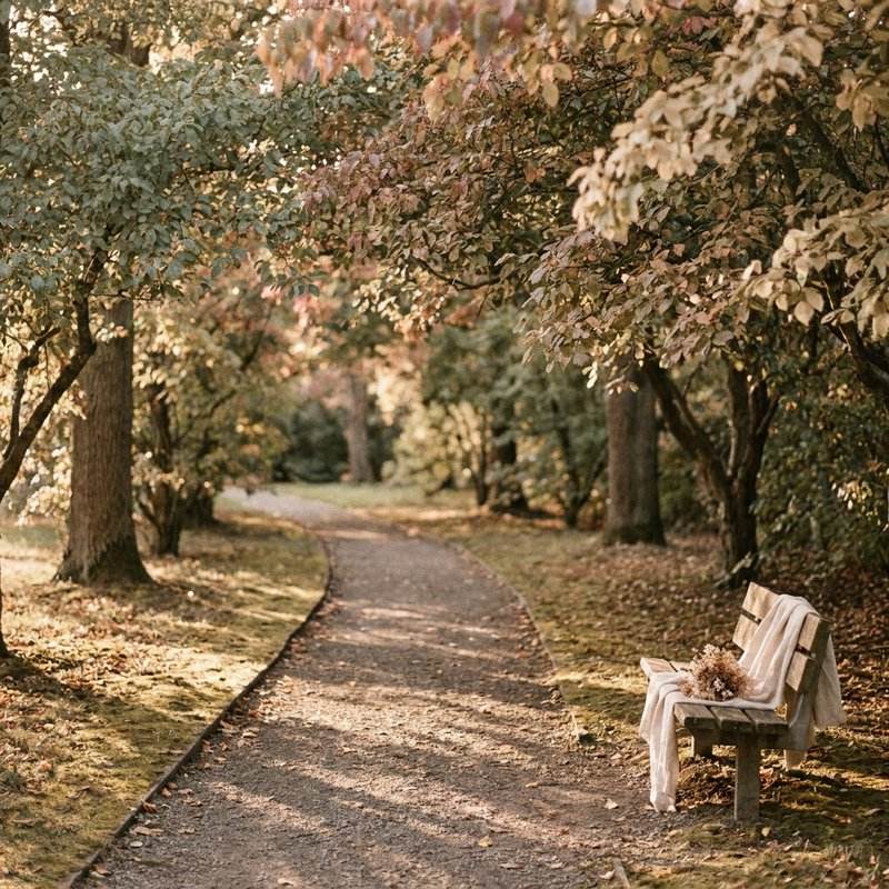dating with adhd — a tree lined path in soft afternoon light, lacedopamine.com
