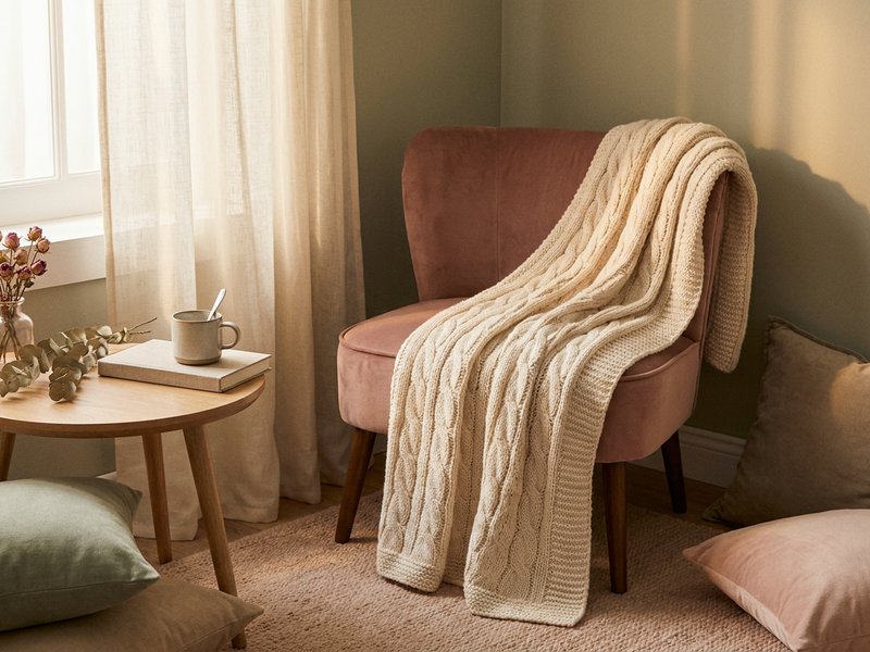 holiday sensory overload ADHD — a soft blanket and quiet reading corner set up away from a busy room, lacedopamine.com