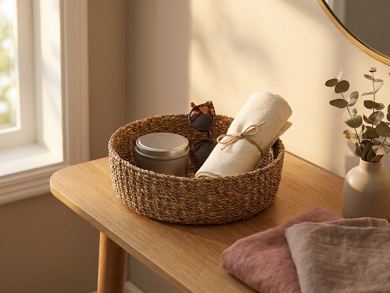 holiday sensory overload ADHD — a small calming kit with soft items ready by the door before a gathering, lacedopamine.com