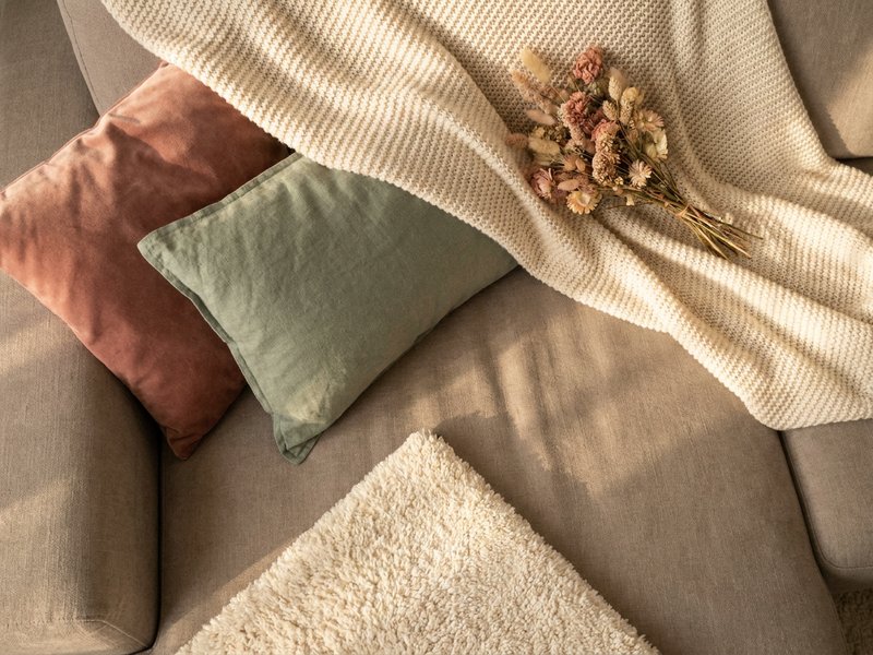 hygge ADHD soft living — layered cozy textures for ADHD women, lacedopamine.com