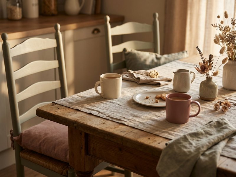 late diagnosed adhd women — two mugs on a kitchen table in afternoon light, lacedopamine.com