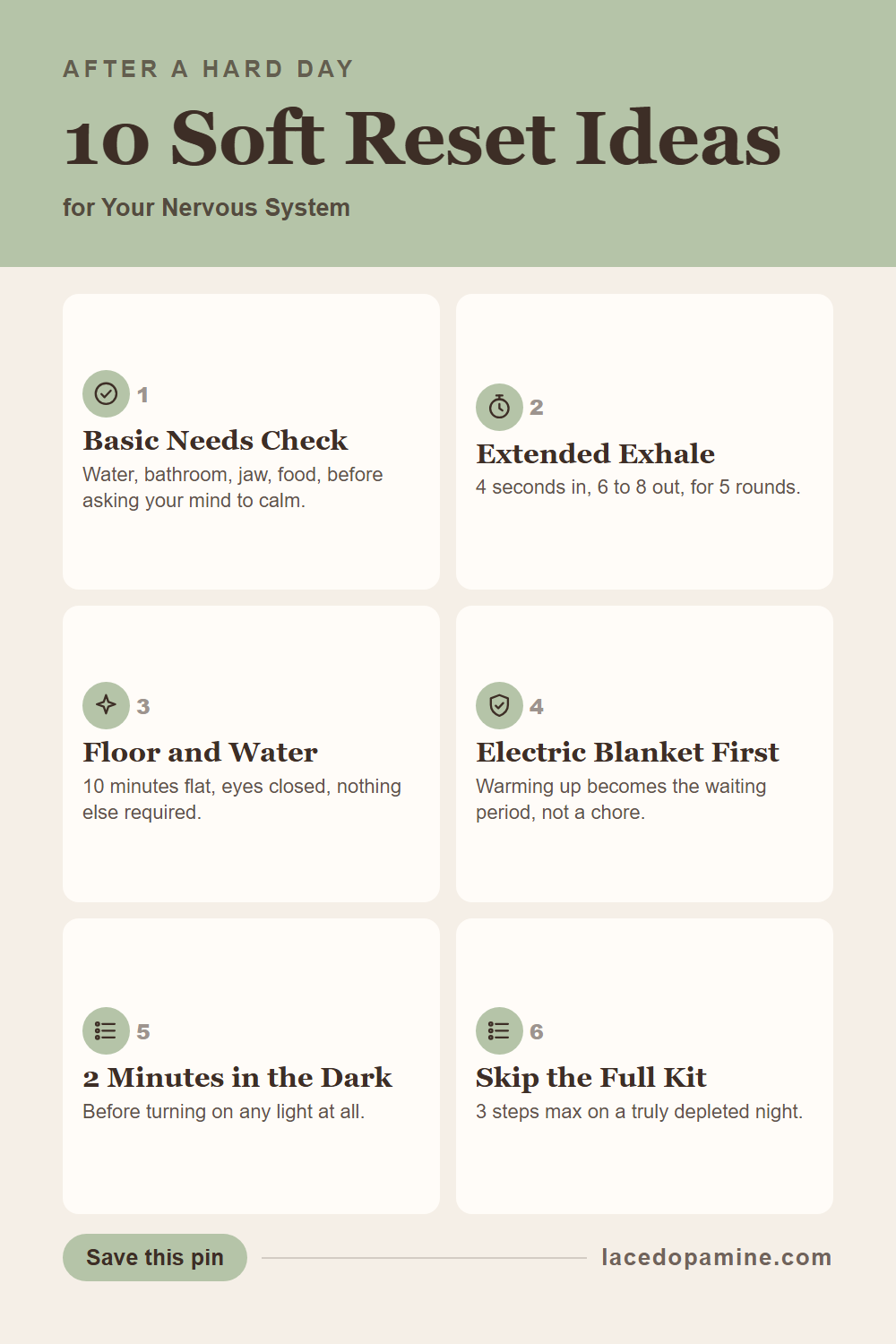 Does your evening reset always turn into 1am scrolling you did not plan on — save this pin for later