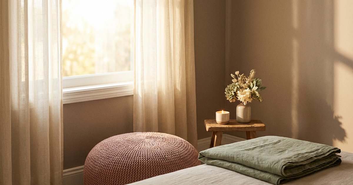 nervous system trend 2026 — gentle illustration of a calm ADHD wellness routine, lacedopamine.com