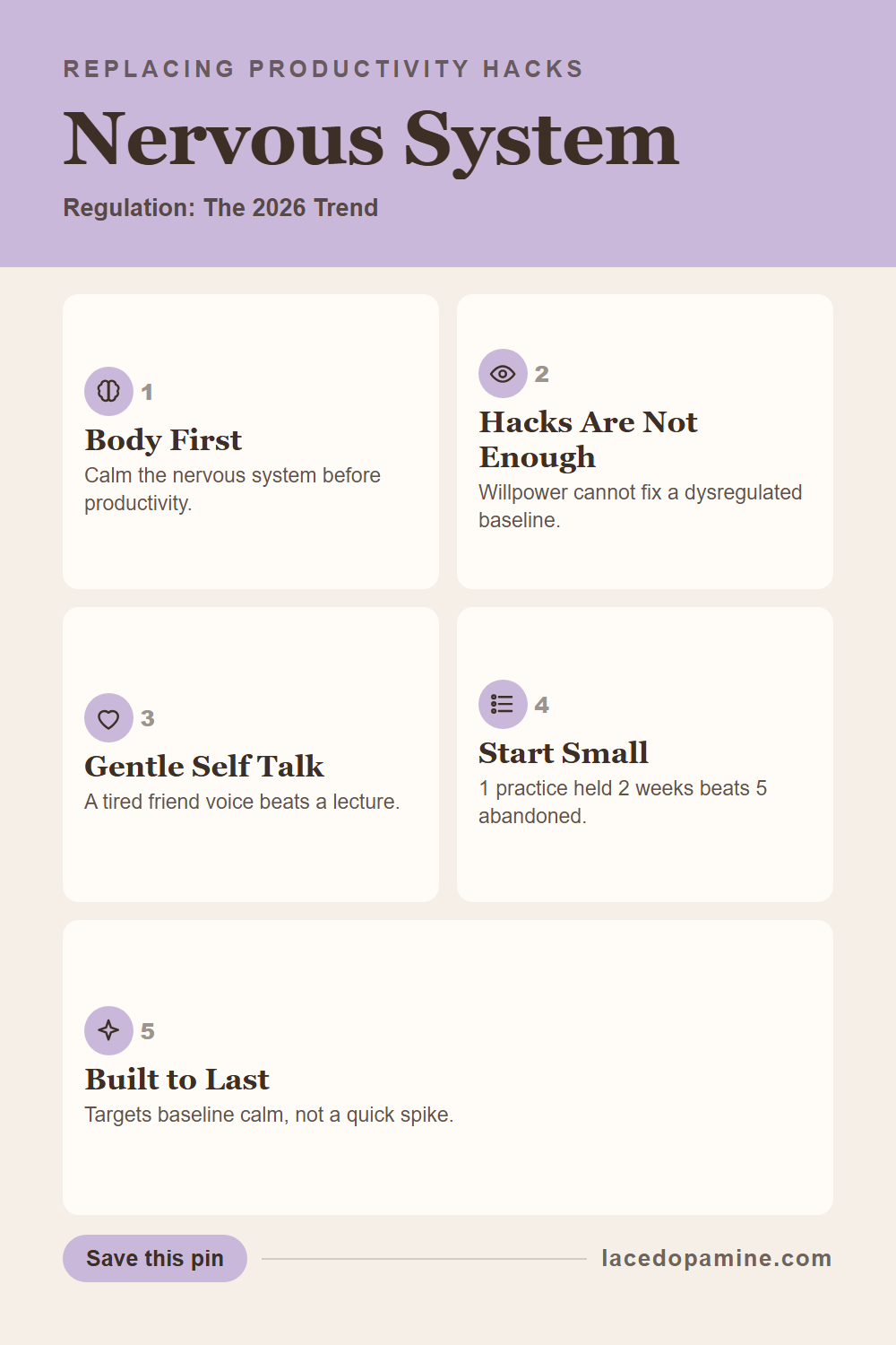 Why are ADHD women trading productivity hacks for nervous system regulation in 2026 — save this pin for later