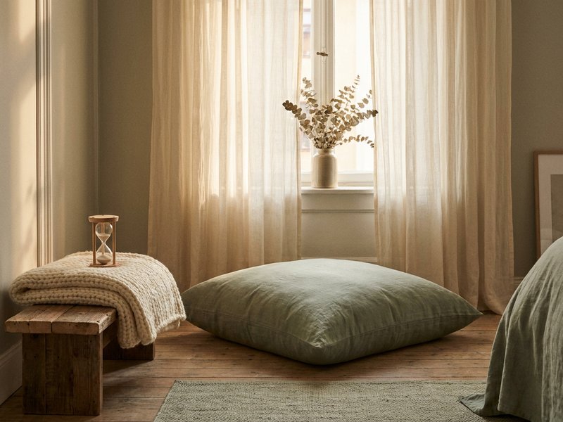 nervous system trend 2026 — a small morning space set up for a 2 minute regulation practice, lacedopamine.com