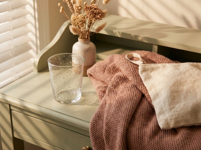 simple pomodoro break ideas for ADHD, water glass and stretching space