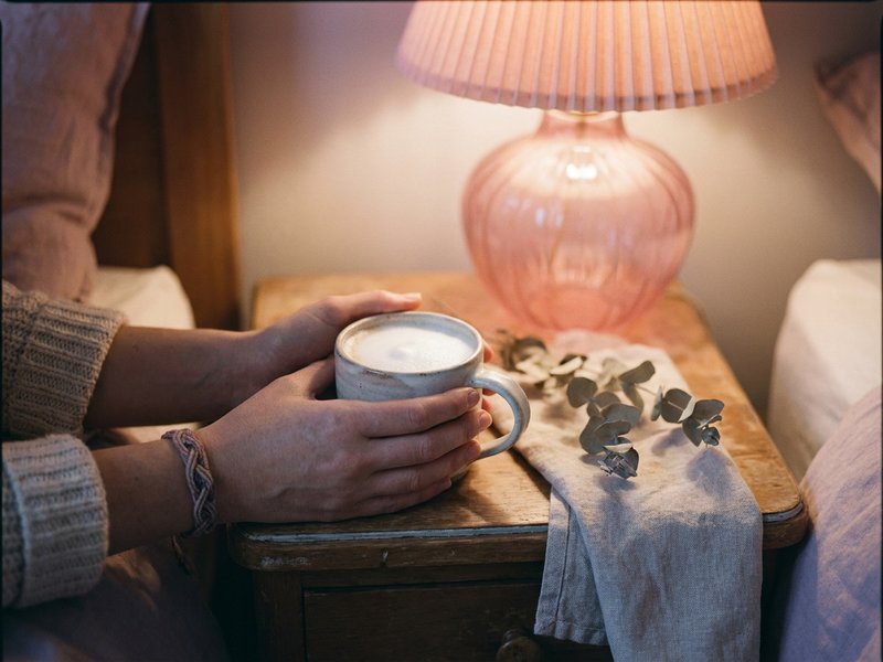 sleepy girl tricks ADHD — a warm drink and small ritual before bed, lacedopamine.com