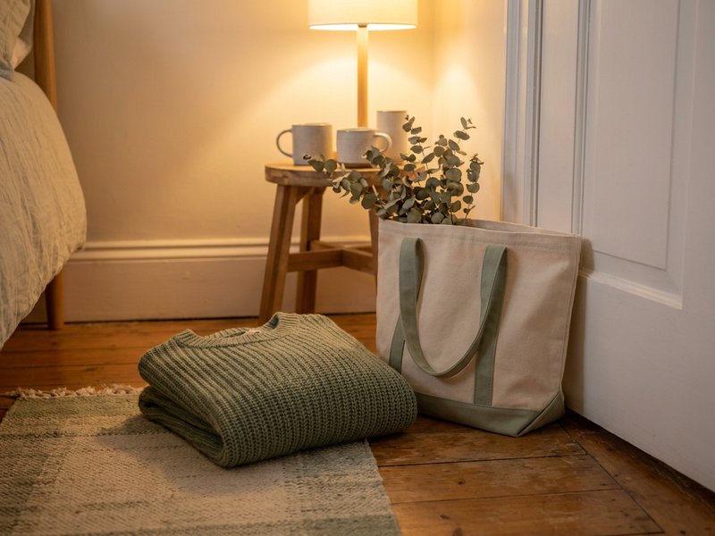 slow morning routine ideas ADHD — clothes and bag laid out the night before, lacedopamine.com