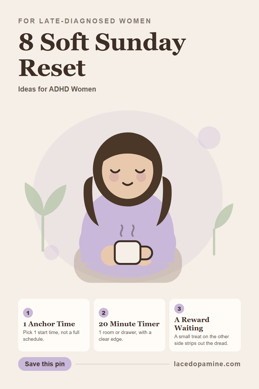 Does your whole Sunday disappear before you have started one thing on it — save this pin for later