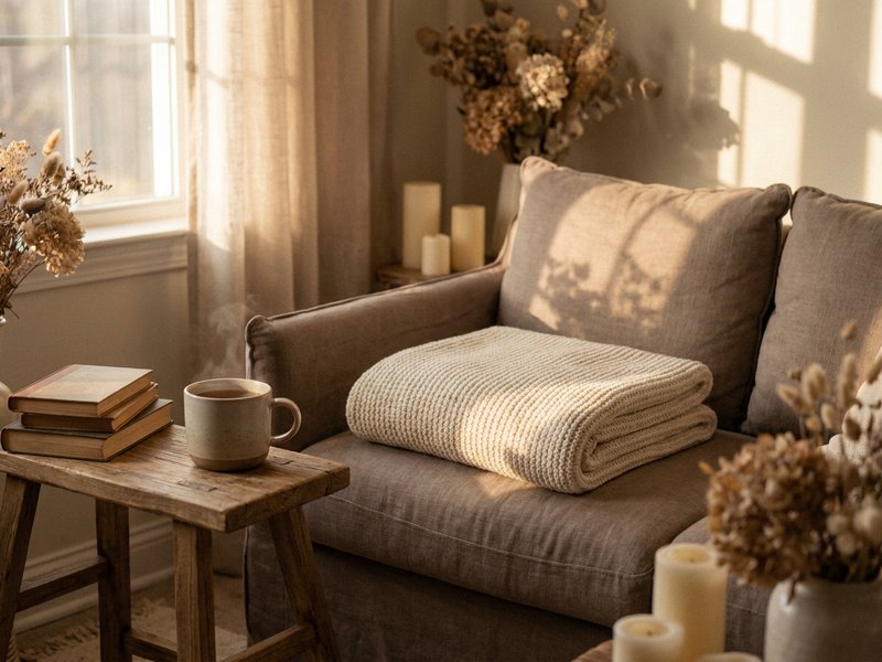 winter burnout ADHD — a quiet moment resting during a low energy winter afternoon, lacedopamine.com