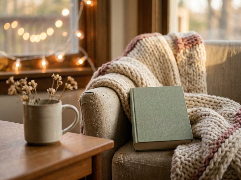winter self care ADHD — a calm space set apart from busy holiday preparations, lacedopamine.com