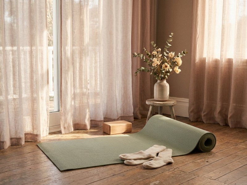 yoga poses for ADHD — standing forward fold and mountain pose, lacedopamine.com