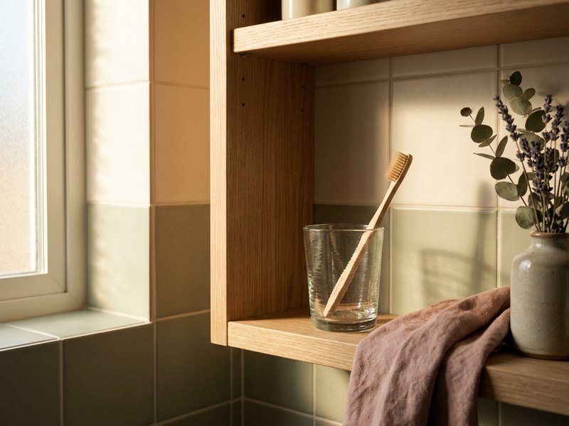 ADHD self care myths — a toothbrush kept in an easy to reach spot, lacedopamine.com