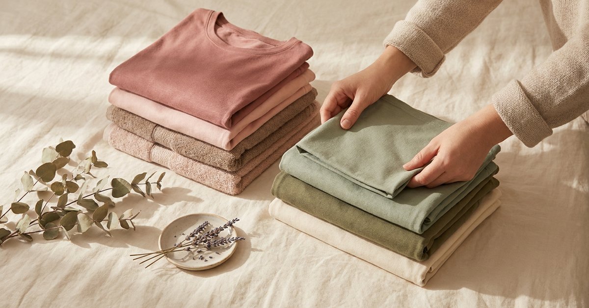 body doubling decluttering — gentle illustration for late-diagnosed ADHD women, lacedopamine.com
