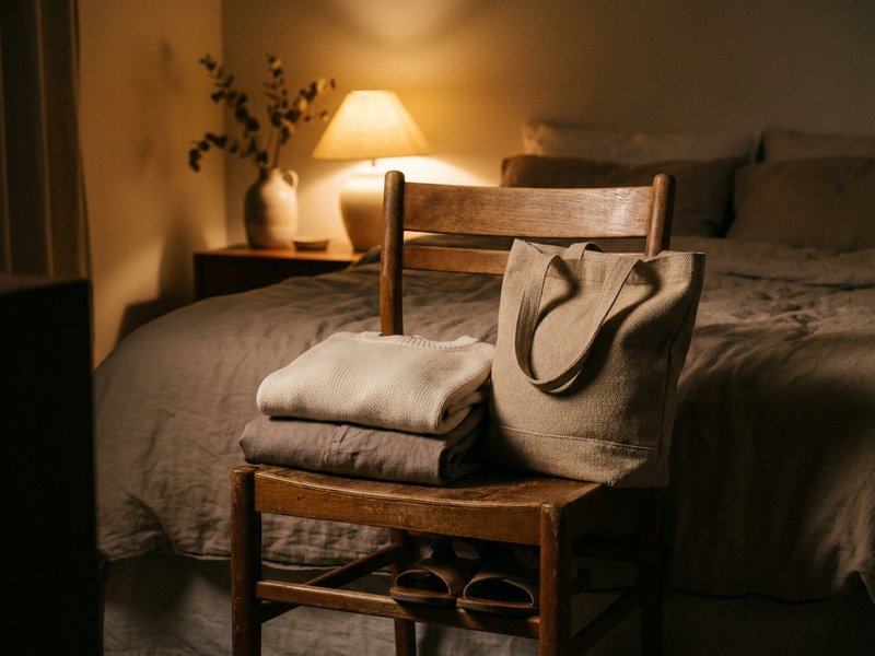 how to build ADHD morning routine — clothes and a bag laid out the night before, lacedopamine.com