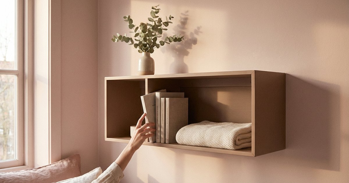 decor mistakes that overstimulate ADHD brains — gentle illustration for late-diagnosed ADHD women, lacedopamine.com