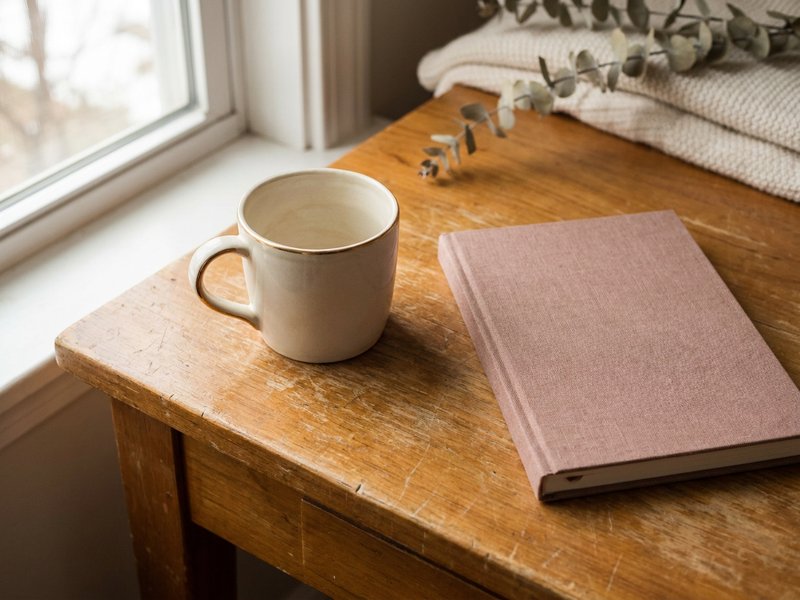 January productivity reset ADHD — a clear desk ready for one focused task, lacedopamine.com