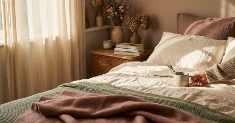 new year routine ADHD reset — gentle illustration for late-diagnosed ADHD women, lacedopamine.com
