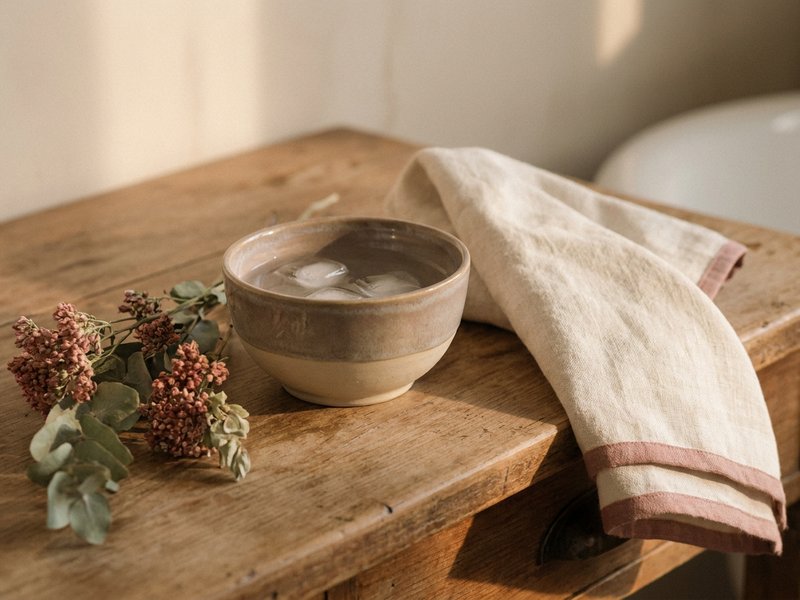 vagus nerve reset ADHD — a bowl of cold water and a folded towel, lacedopamine.com