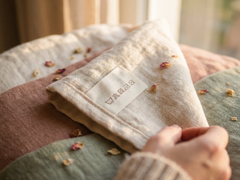 weighted blanket ADHD — a care label showing blanket weight in pounds, lacedopamine.com
